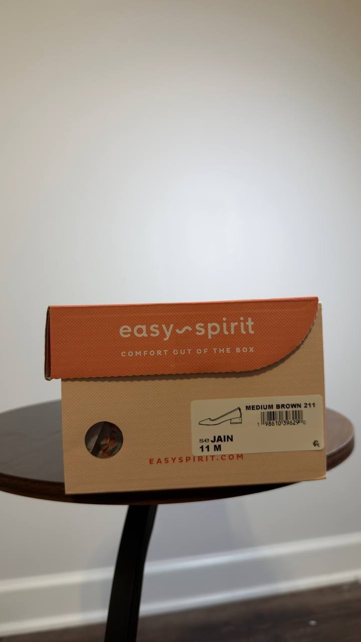 Easy Spirit Block Heel Pumps Leopard 11 M New With Box $99.00