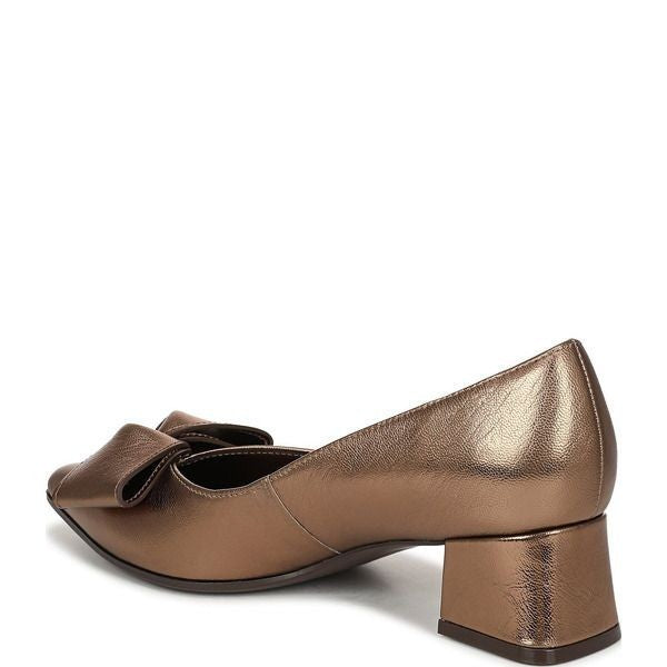 Naturalizer  Mavis  Pump  Old  Gold  Leather  9.5W  New  $160