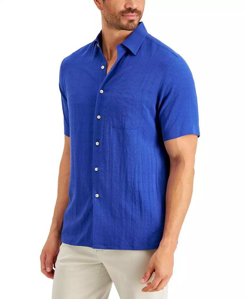 Club Room Men’s Wicker Silk Short‑Blue–Size L – NWT – $65