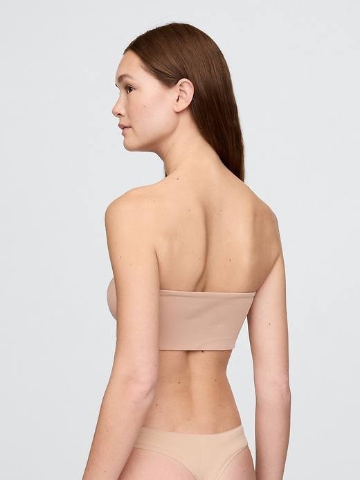 Gap Body SecondSkin Bandeau Bralette Brush Beige XS NWT Soft Stretch msrp$29.50
