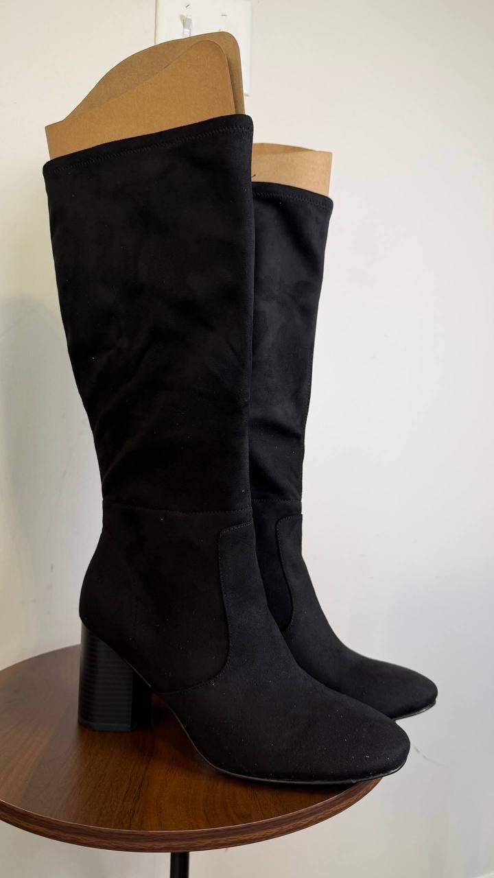 Style & Co Lyyric Snip Toe Block Heel Boots Black Women’s 9M NWB $89.90