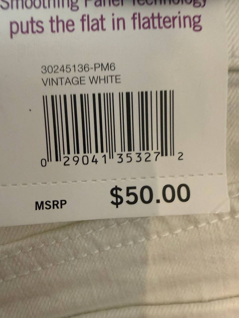 Gloria Vanderbilt Shape‑Effect High‑Rise Wide‑Leg Crop Pants – Size 10P–NWT– $50