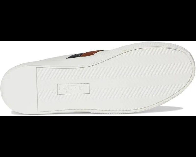 Lauren Ralph Lauren Janson II Sneakers 9B White Leather Lace‑Up NIB msrp$115