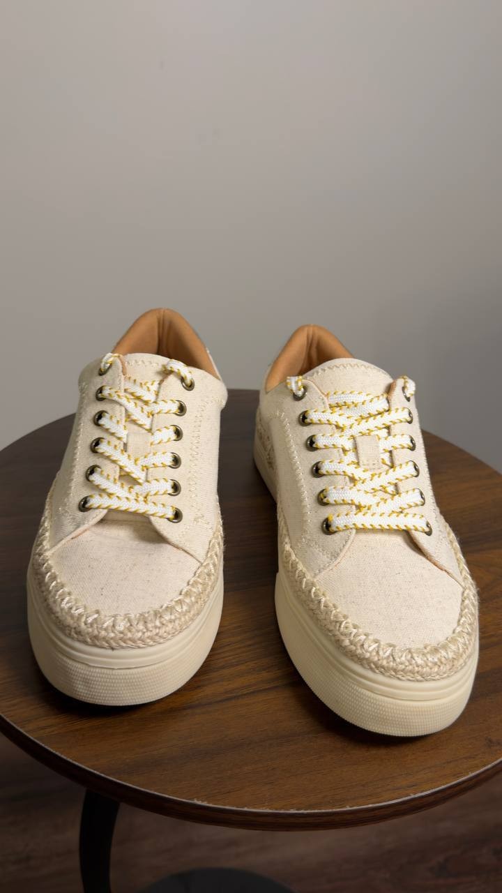Lucky  Brand  Sneakers  Natural  6.5  M  New  $70