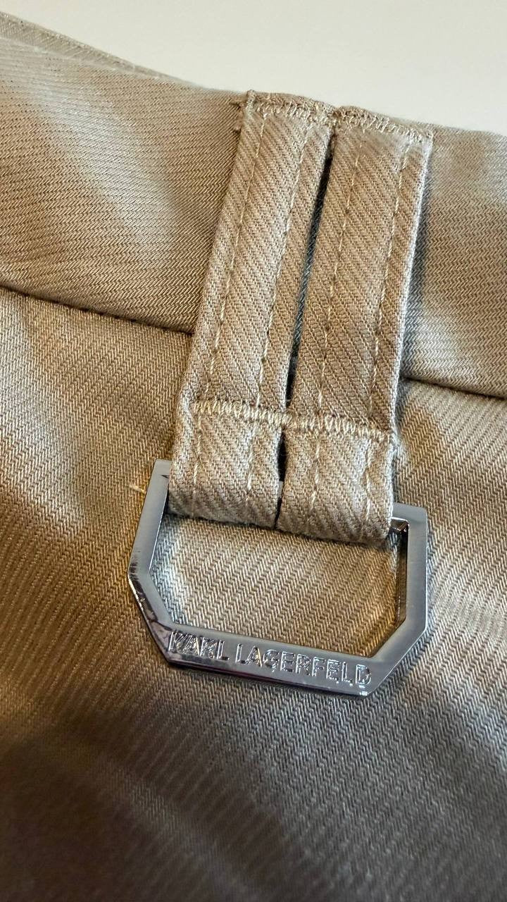 Karl Lagerfeld Paris Men’s Straight‑Fit Chino Pants 34 $149 NWT