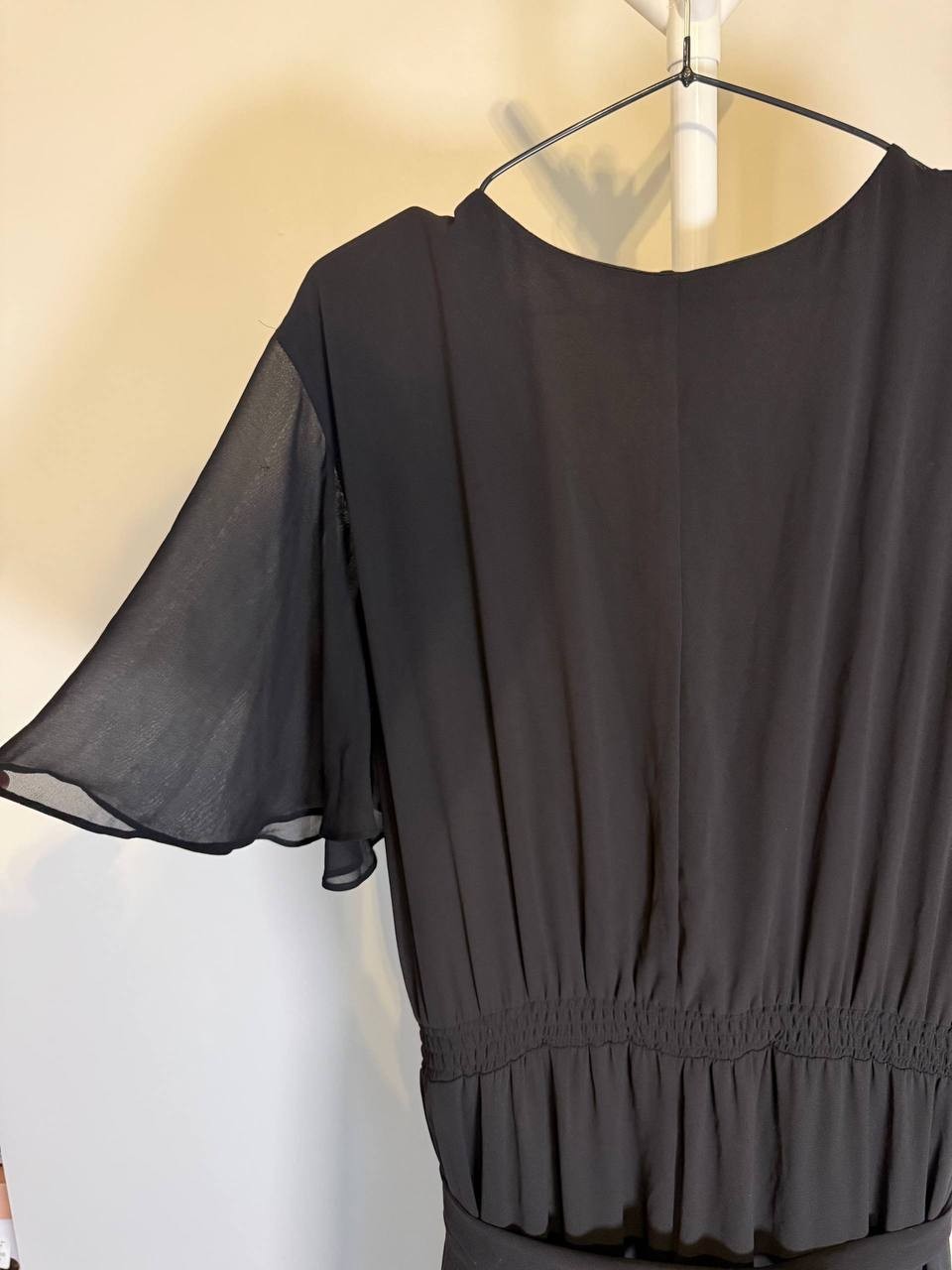 Kasper Women’s V‑Neck Flutter Sleeve Maxi Dress – 3X – NWT – $99