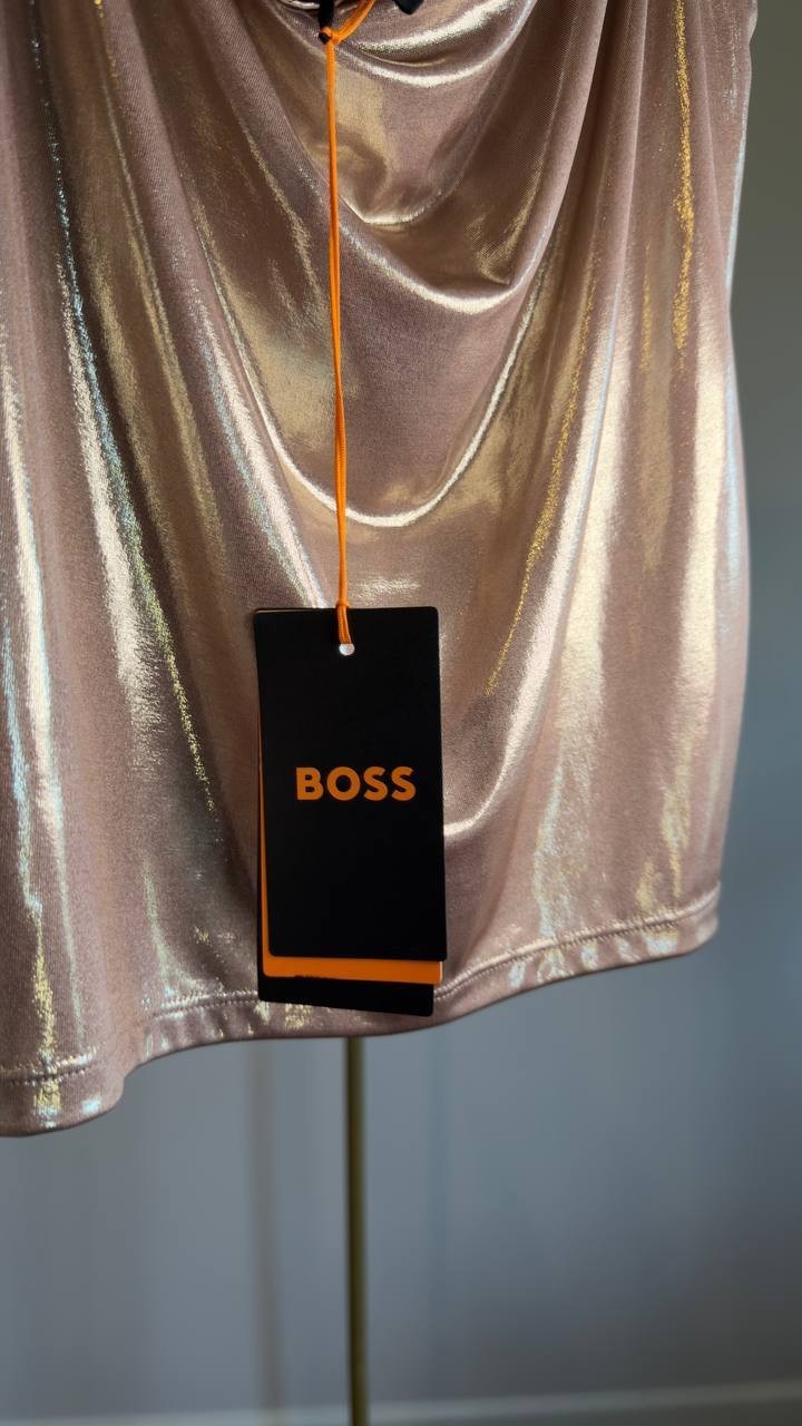 BOSS Esarah Tank Top –BEIGE – NWT – Scoop Neck