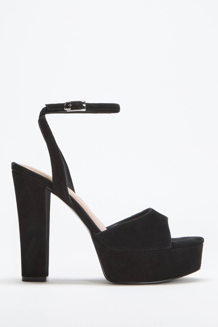 Guess Dress Sandals Black 9 M New $129.00