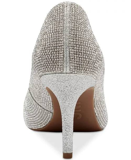 I.N.C.  International  Concepts   Pumps  Silver  Crystal  9.5M  New  $89.90