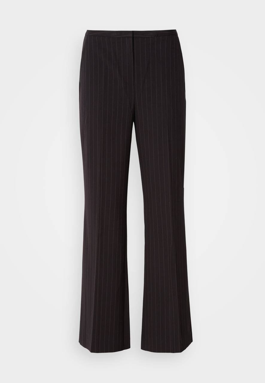 DKNY Pinstripe Trousers – Black/Whiskey – Size 12 – NWT – $99