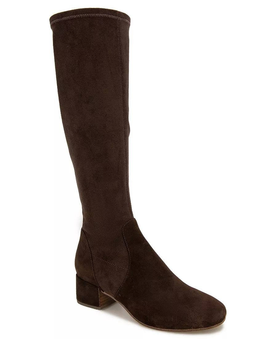 Gentle Souls by Kenneth Cole Chocolate Suede High Boots 9M New in Box MSRP $239
