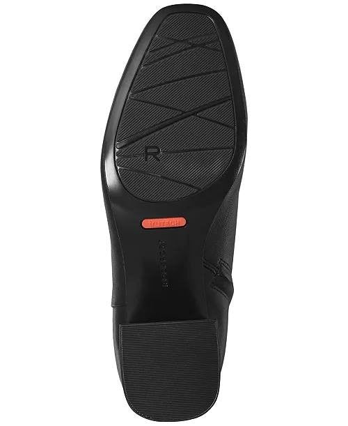 Rockport Women’s Block Heel Booties – Size 9M – Black – New in Box – MSRP $169