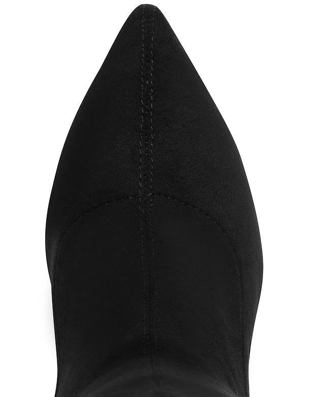 Karl Lagerfeld Paris Tall Boots Black 7.5 New $269.00