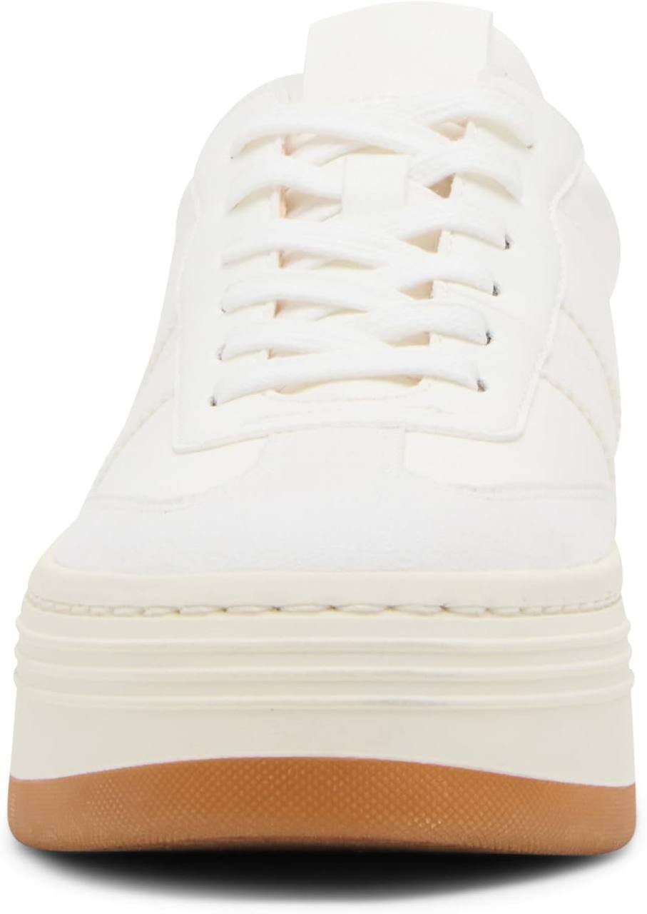 Madden Girl Livvyy Platform Sneakers White 8.5M  $59 NWOB