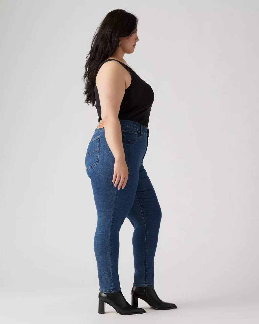 Levi’s 721 High Rise Skinny Jeans Plus Size 24W Medium Wash NWT $69.50