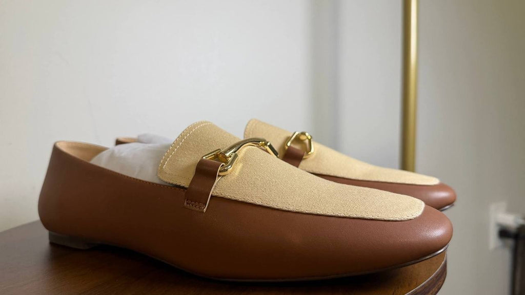 Vaila Shoes Rocky Loafers Brown Women’s 11 Faux Leather Slip‑On NWB $110