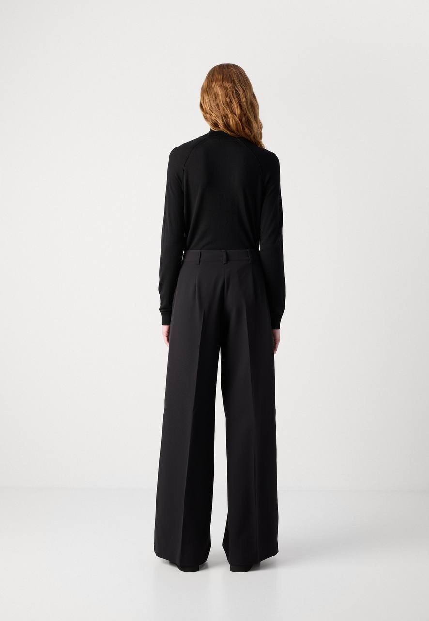 BOSS TIWI Tailored Trousers Black Size 14 NWT $149