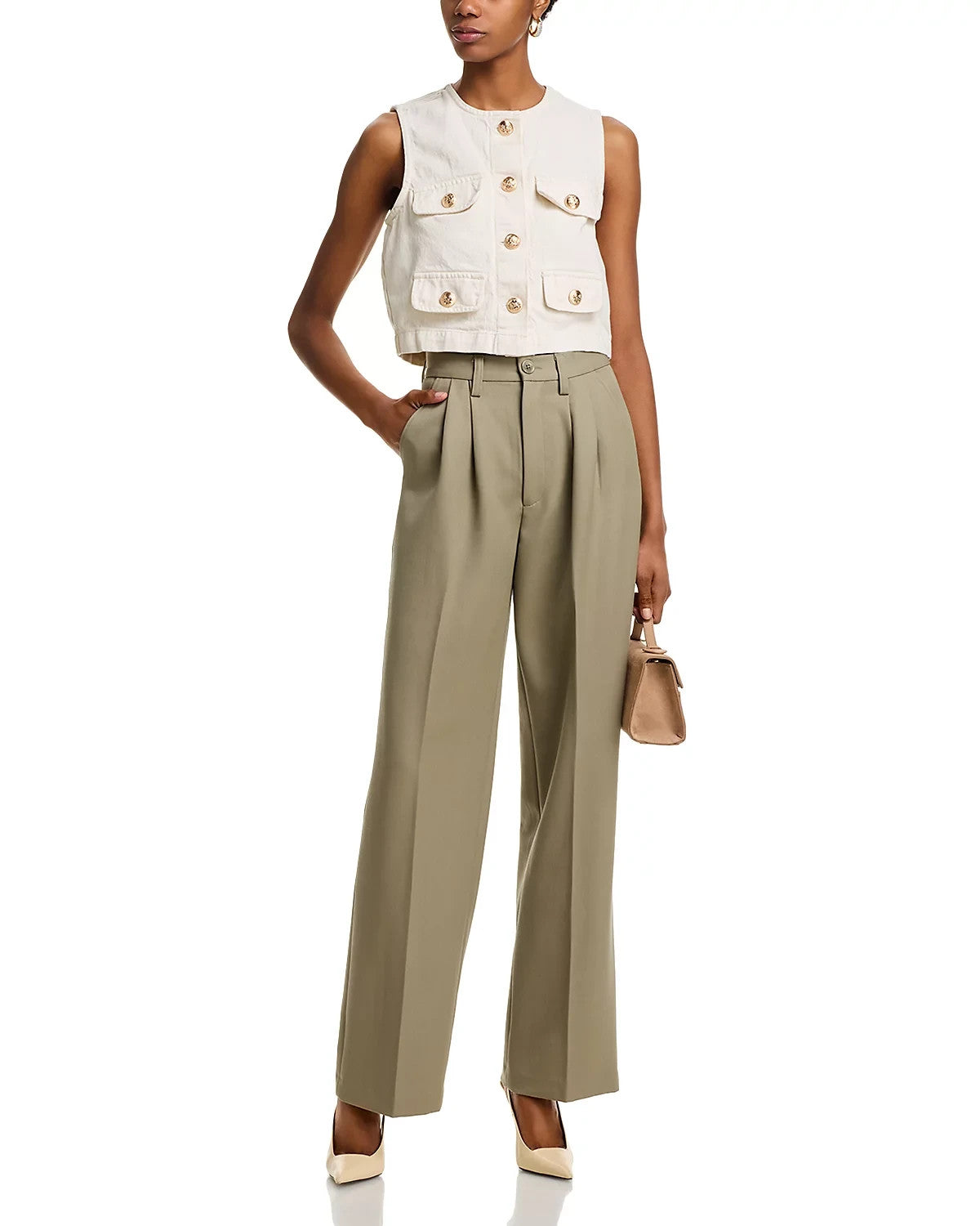 BLANKNYC Sugar Coat Sleeveless Denim Vest – Size XS