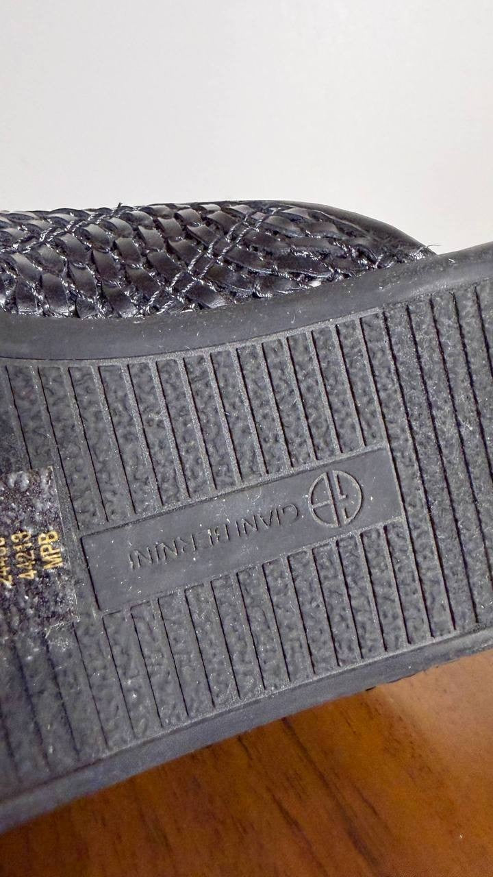 Giani Bernini Black Man‑Made Slip‑On Mules 7M NIB MSRP $89.50