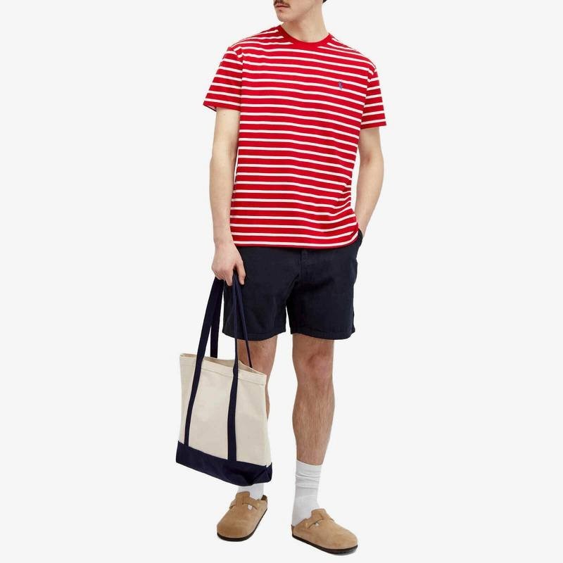 Polo Ralph Lauren Men’s Stripe T‑Shirt Red/White 2XLT $89.50 NWT