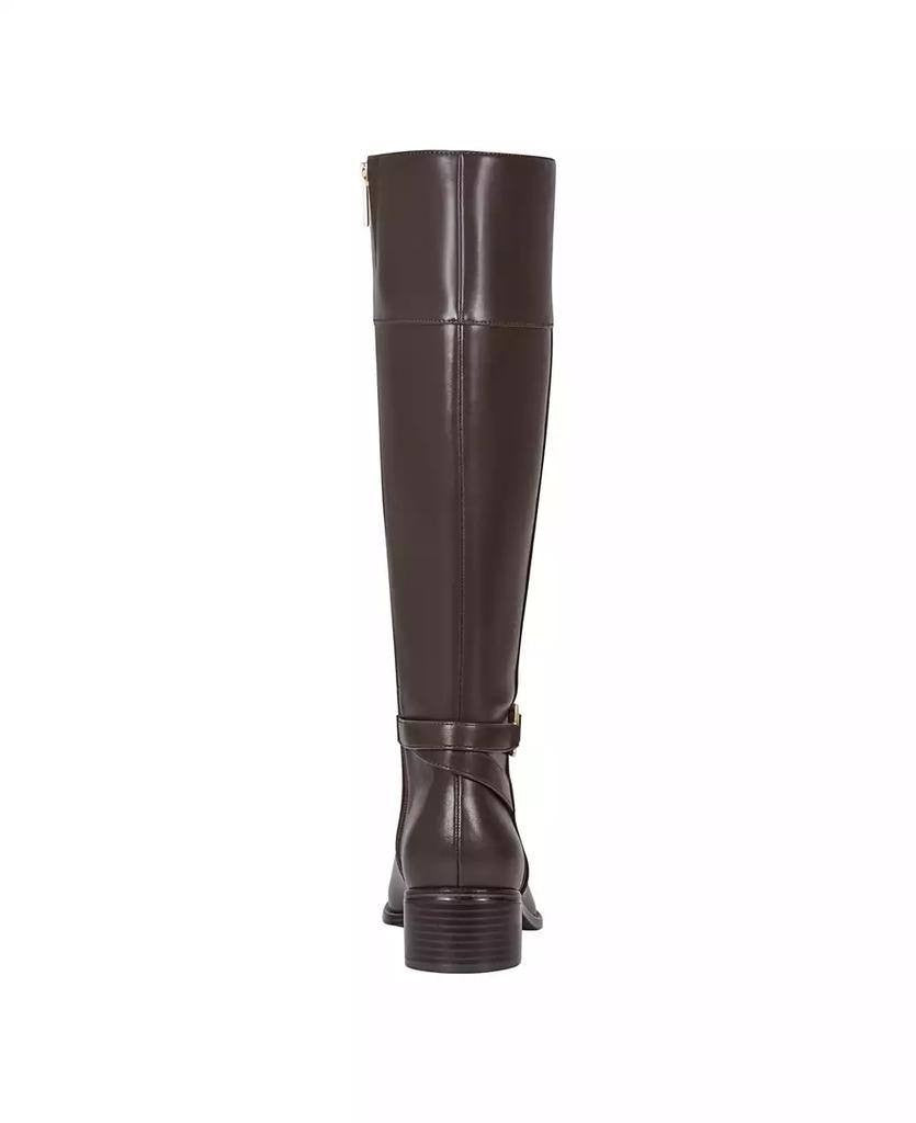 Bandolino Dennie Women’s Knee High Riding Boots Dark Brown 10M Synthetic $139 NW