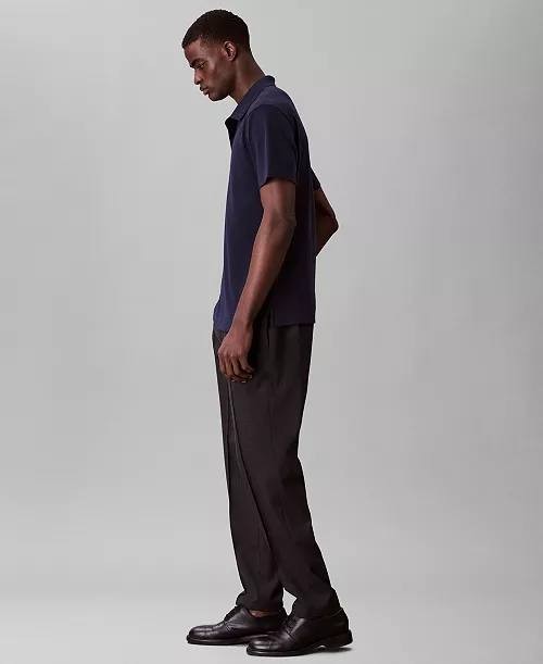 Calvin Klein Supima Cotton Polo Shirt Dark Sapphire XXL NWT – Small Hole Defect