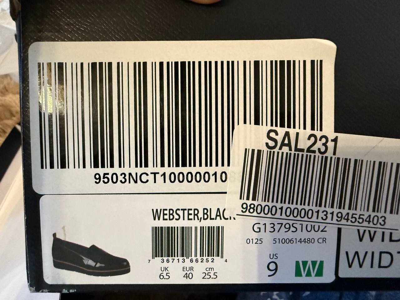 Dr. Scholl’s “Webster” Loafers – Size 9B – Black – NIB-$55