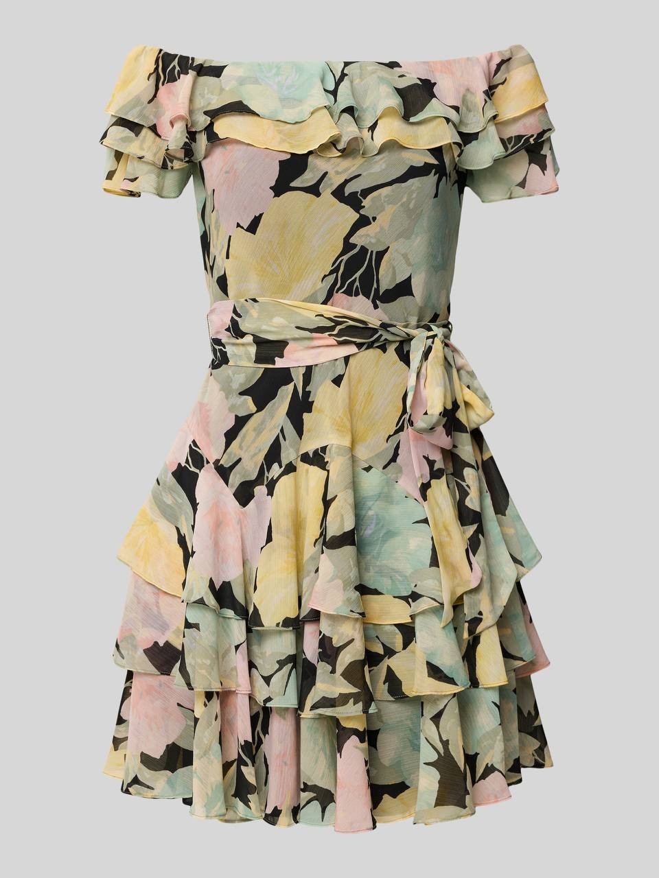 Lauren Ralph Lauren Women’s MAIBEL Mini Dress Olive Print Size 4 NWT $225