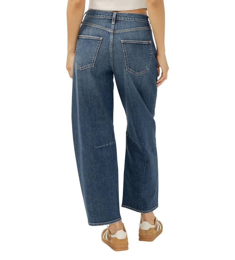 Silver Jeans Barrel Leg High Rise Jeans Islington 31 NWT $88