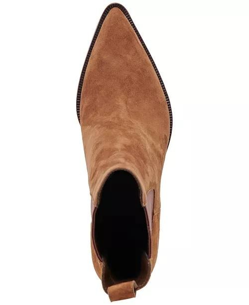 Dolce Vita Brown Suede Booties 9M New in Box MSRP $150