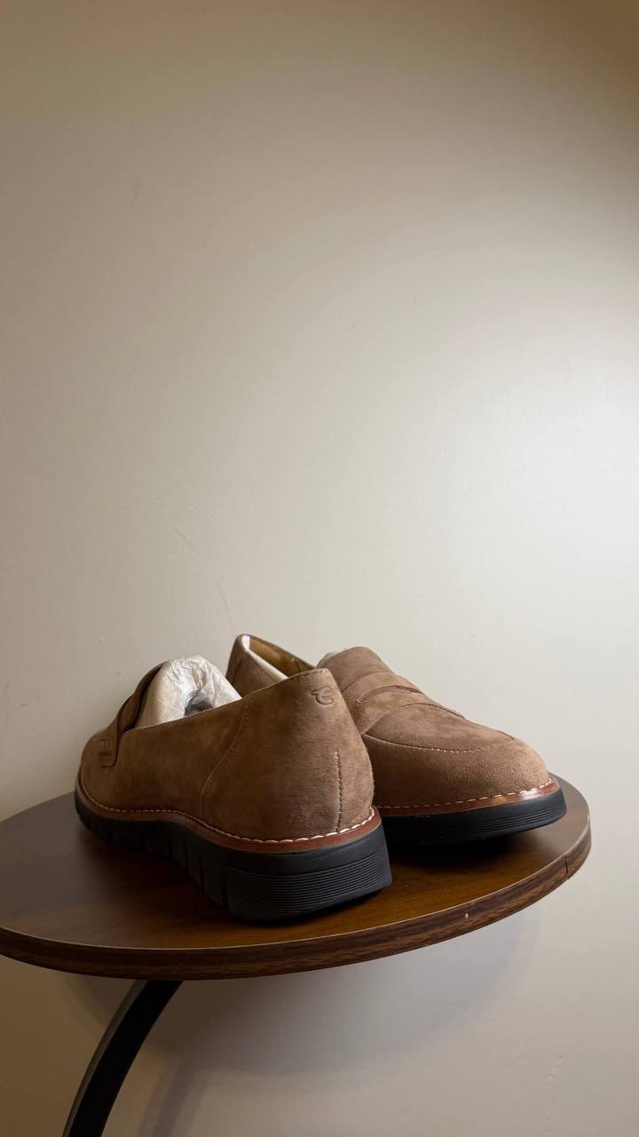 Easy Spirit Velia Loafers 9.5M Taupe Suede  Slip‑On Comfort NIB msrp$89