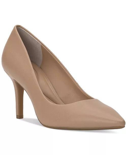 I.N.C.  International  Concepts  Pointed  Toe  Pumps  Dark  Almond  8M  New  $80