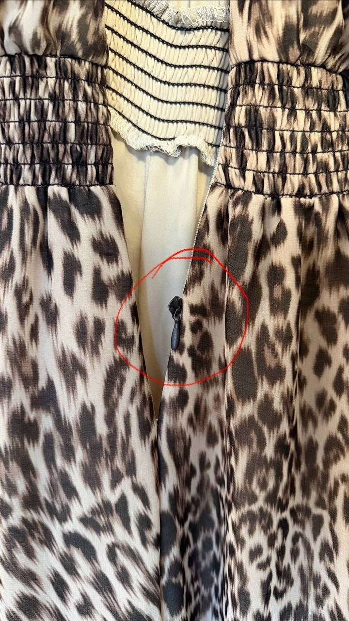 Vince Camuto Halter Chiffon Jumpsuit Rich Taupe M NWT – Defective Zipper