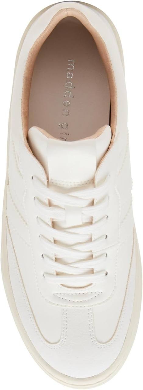 Madden Girl Livvyy Platform Sneakers White 8.5M  $59 NWOB