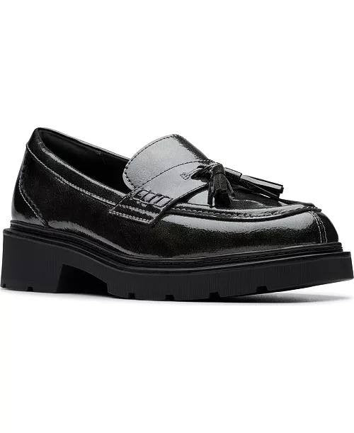 Clarks  Loafers  Gun Metal  8.5W  New  $100