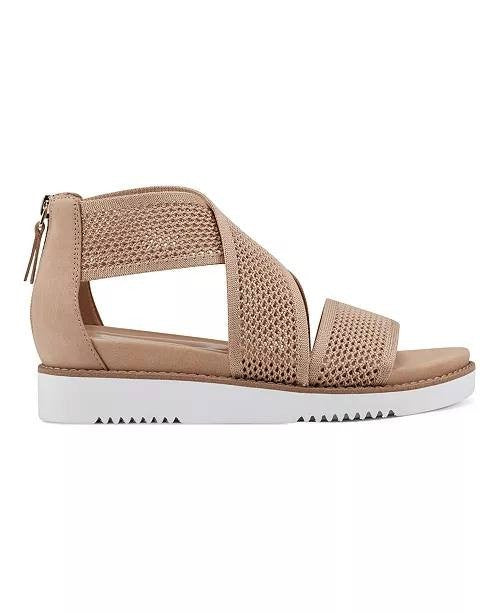 Easy Spirit Wander Lightweight Strappy Sandals Light Natural Women’s 5M NWB $79