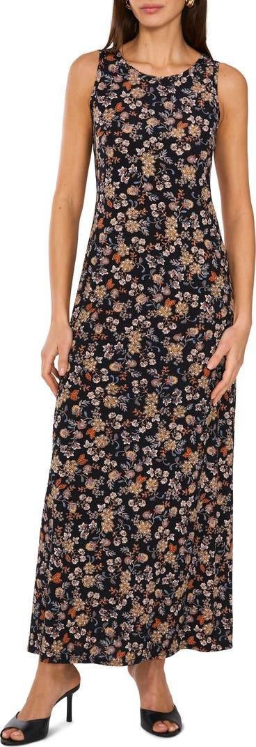 Vince Camuto Floral Print Sleeveless Maxi Dress – Size XXL – NWT – $69