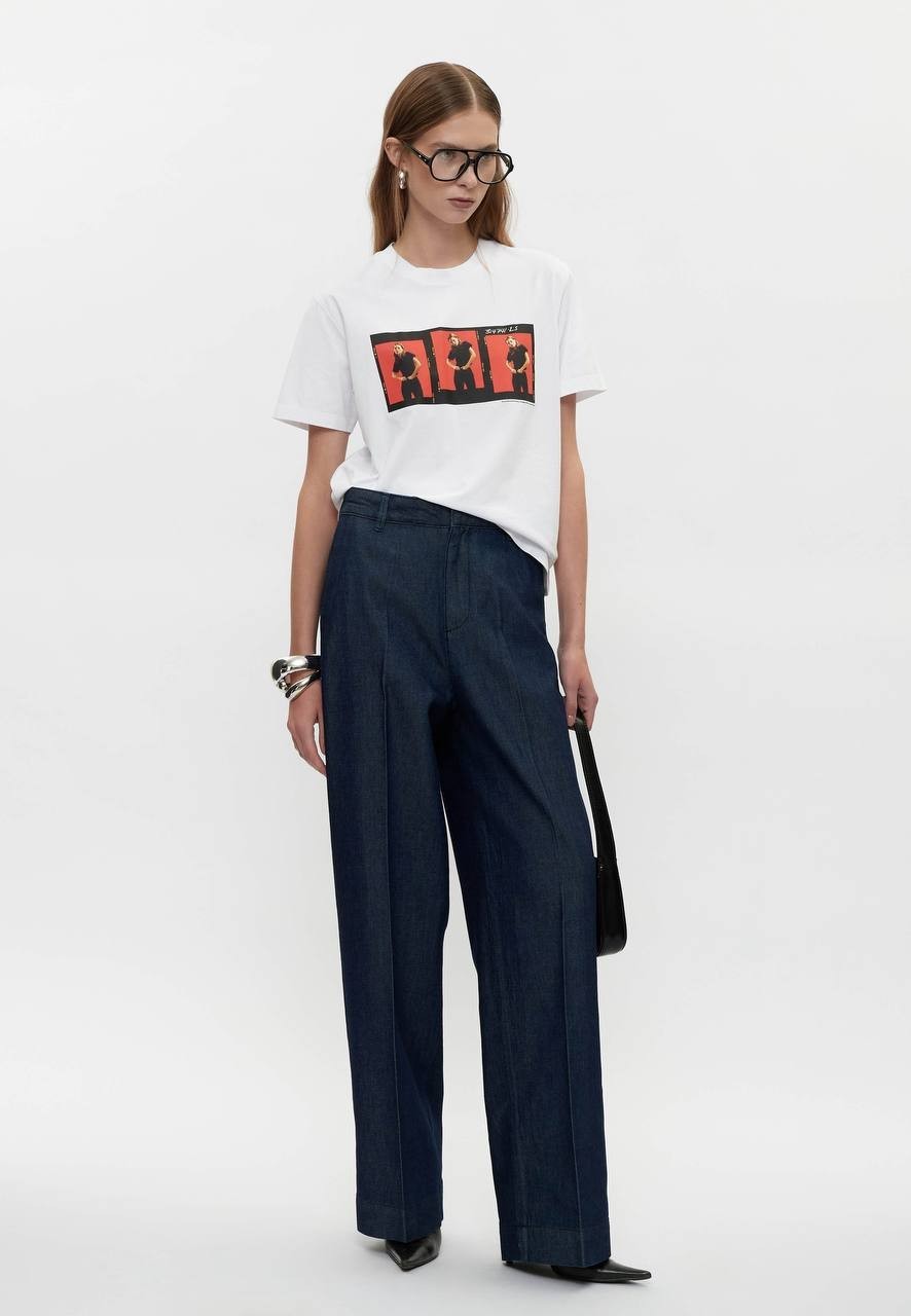 Calvin Klein Ultra High Relaxed Fit Jeans Dark Blue Denim 26Wr NWT $119