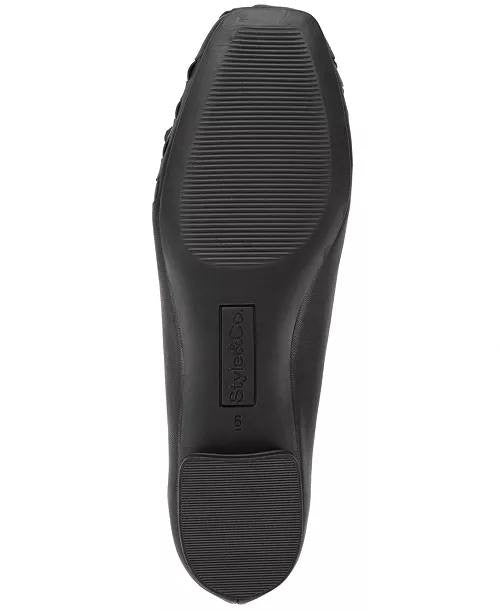 Style  &  Co  Ballet  Flats  Black  6M  New   $59.90