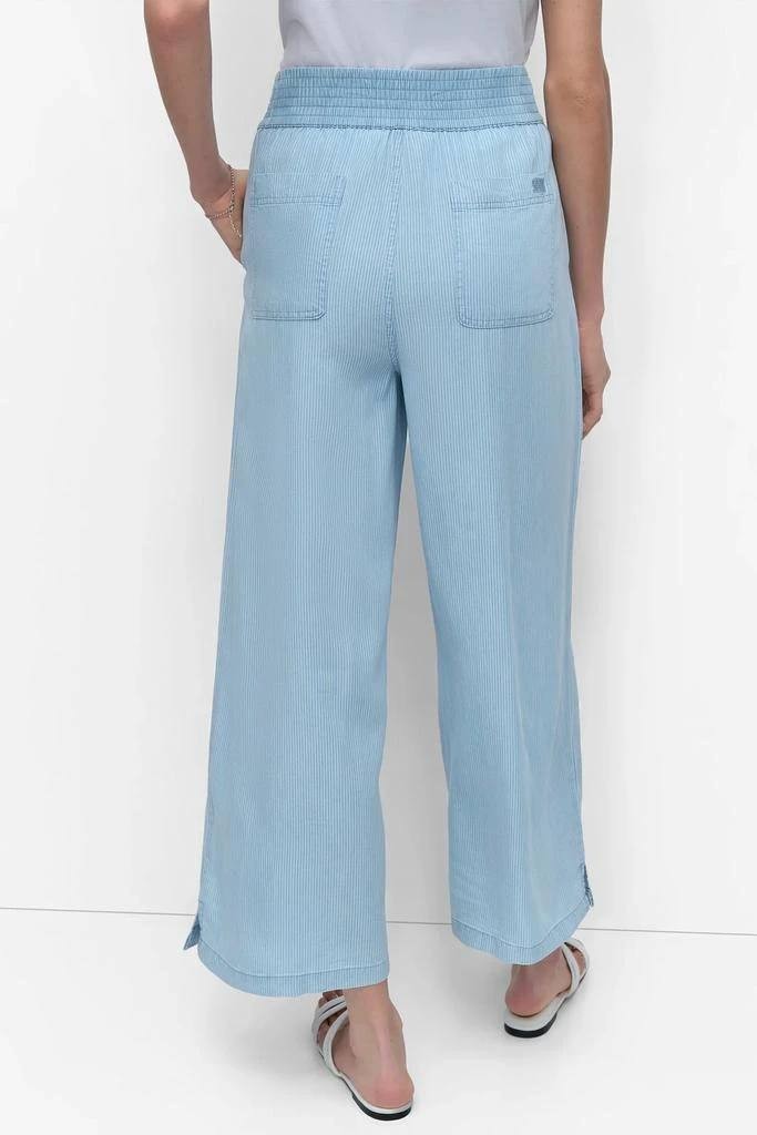 DKNY Men’s Wide Leg Ankle Pant Blue Size L NWT $79.50 – Modern Relaxed Fit