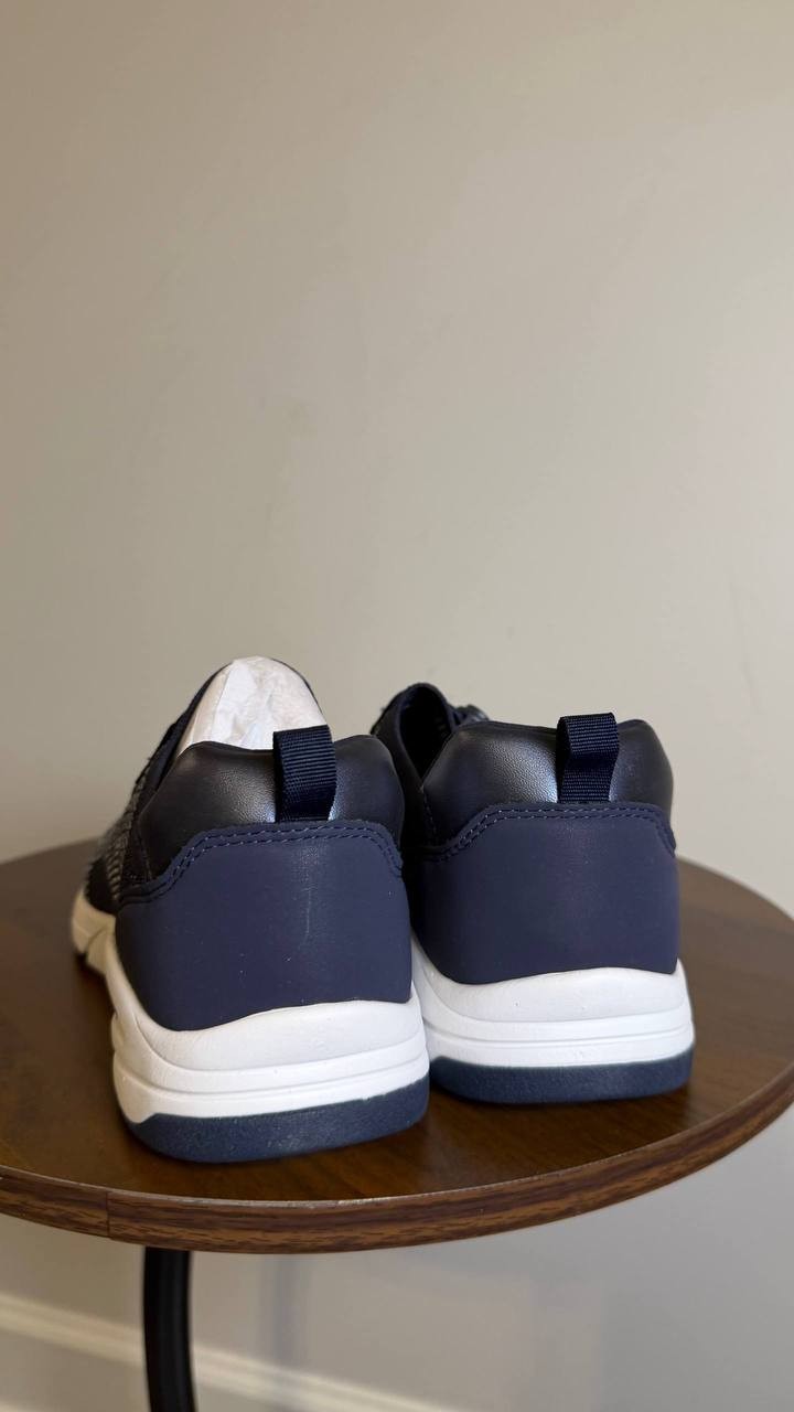 Easy Spirit Dark Blue Textile/Man‑Made Slip‑On Sneakers 6M NIB MSRP $89