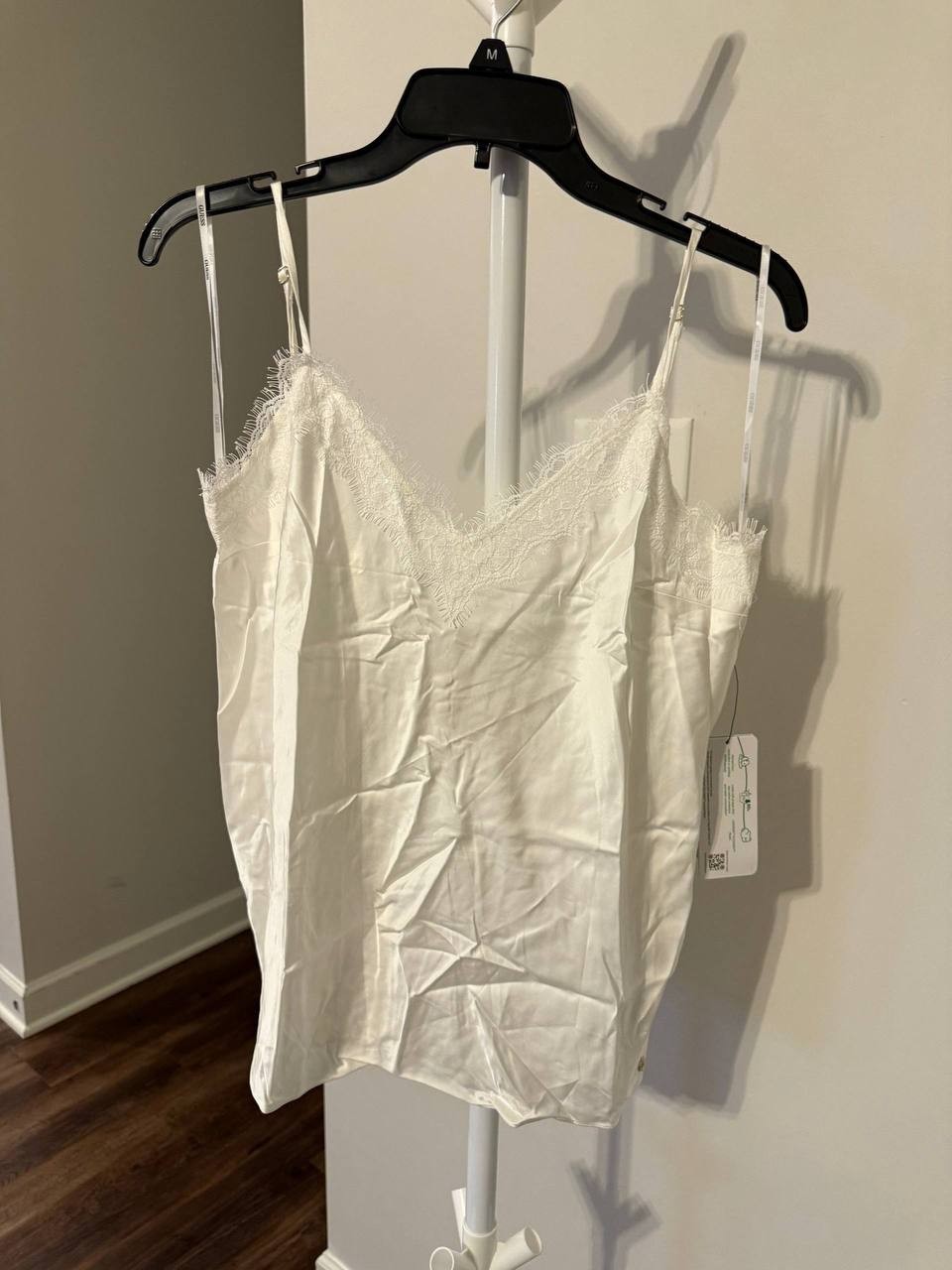 GUESS Eco Tullia Camisole Top – Vanilla Blush – Size XL – NWT – $89.95