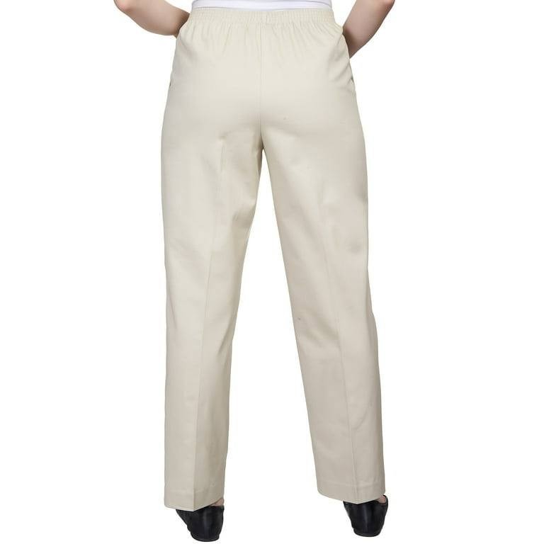 Alfred Dunner Women’s Plus Pull‑On Professional Dress Pants – Size 6P – NWT