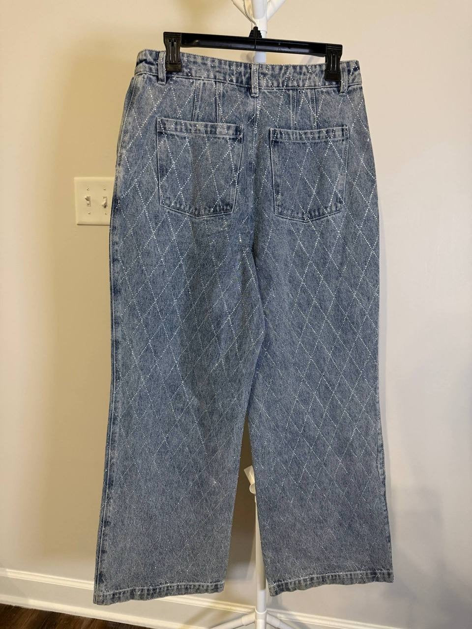 Avec Les Filles High‑Rise Wide‑Leg Jeans – Size 29 – Excellent Condition