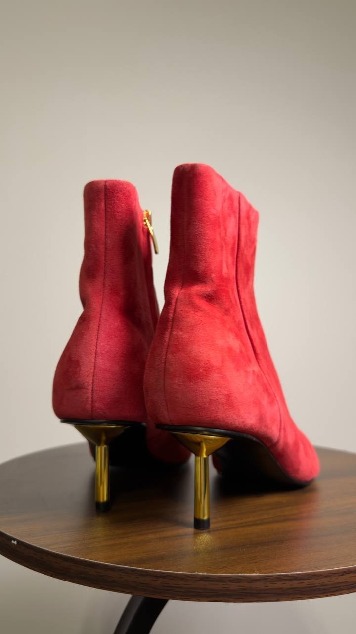 Nine  West  Rain  Boots  Medium  Red  7M  New  $175