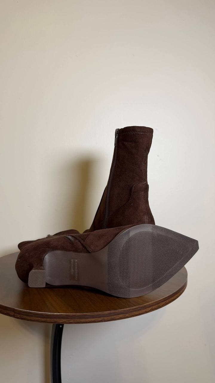DV Dolce Vita Dark Brown Booties Size 7 NIB MSRP $79