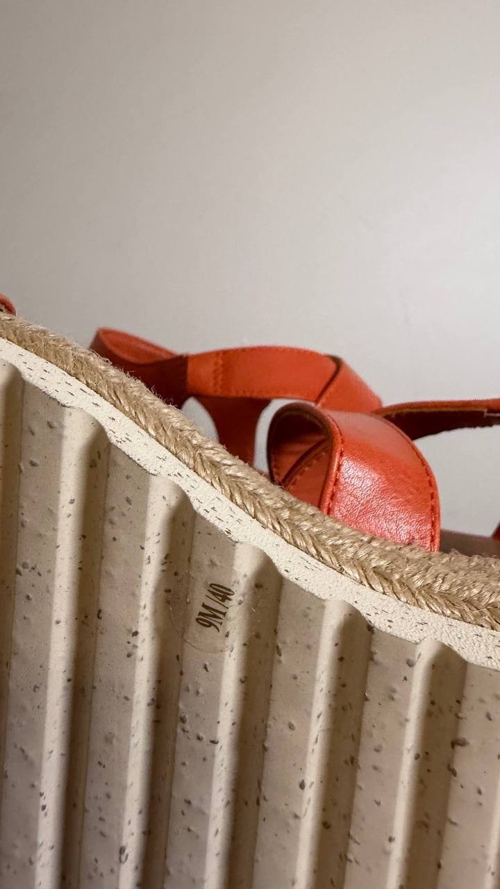 Lucky Brand Espadrille Sandals 9M Igneous Leather – New in Box MSRP $89