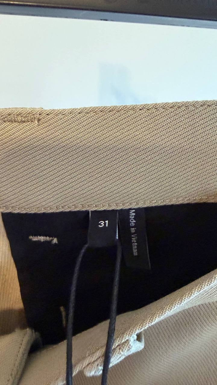 Theory Men’s Standard Twill Shorts Bark Brown 31 $185 NWT