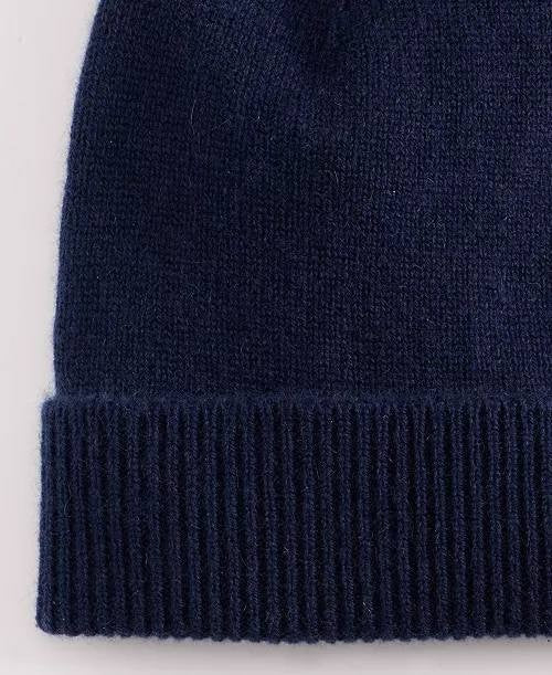 Charter Club Women’s 100% Cashmere Beanie Admiral Navy One Size NWT $79.50