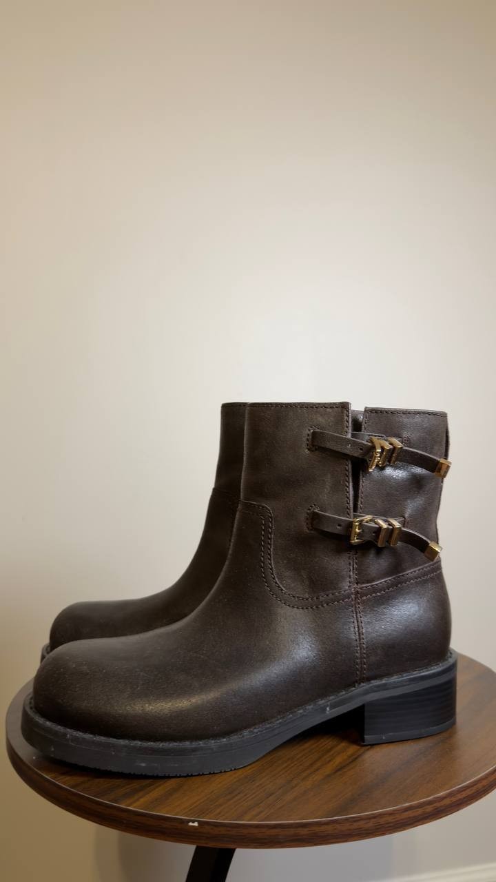 Michael Kors Flat Boots Chocolate 7.5 M New $195.00